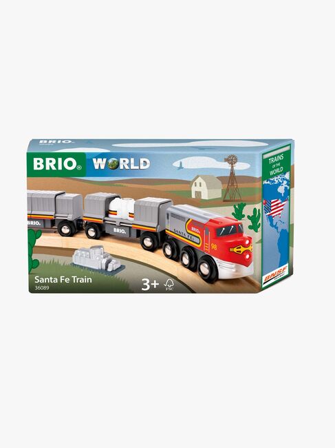 BRIO World 36089 Trains of the World Santa Fe Zug