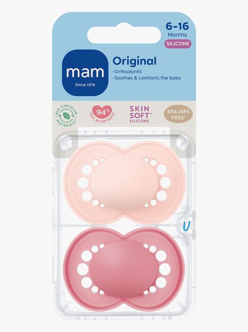 MAM Orginal Schnuller 6-16m, Rosa