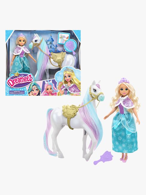 Dreameez Modepuppe Winterprinzessin mit Pferd 11126019-2462_1.jpg