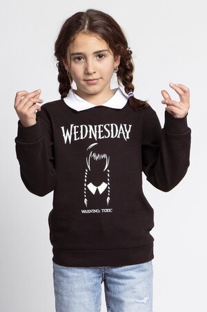 Wednesday Pullover, Schwarz