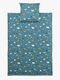 LIEWOOD Carmen Baby Bettwäsche 70x100 cm, Arctic Sea/Ocean View