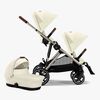 Cybex GAZELLE S Geschwisterwagen, Seashell Beige/Taupe