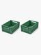 LIEWOOD Weston Aufbewahrungsboxen M 2er-Pack, Dusty Ivy