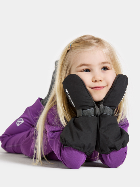 Didriksons Biggles Fäustlinge, Black