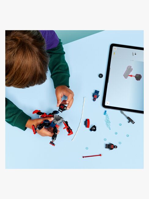 LEGO Super Heroes 76337 Miles Morales Mech vs. Spider-Man 2099