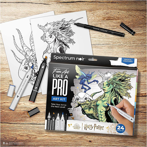 Spectrum Noir Illustrationsset Harry Potter Magische Kreaturen