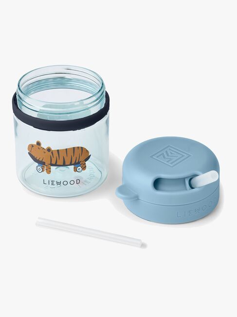 LIEWOOD Pavia Tritan Trinkhalmbecher 280 ml, Fun/Beach Blue