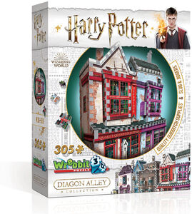 Wrebbit Harry Potter 3D Puzzle Qualität für Quidditch, 295 Teile
