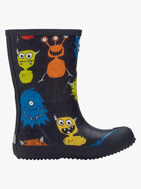 Viking Indie Print Gummistiefel, Navy/Multi