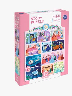Djeco Puzzle-Set Cinderella 54 Teile