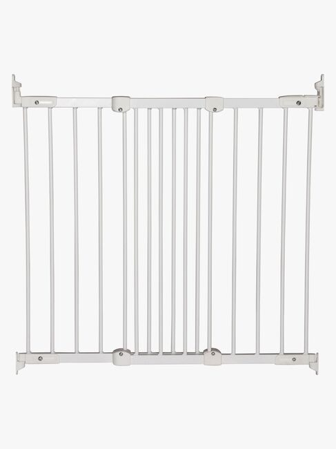 BabyDan Flexi Fit Schraubgitter Metall, Weiß