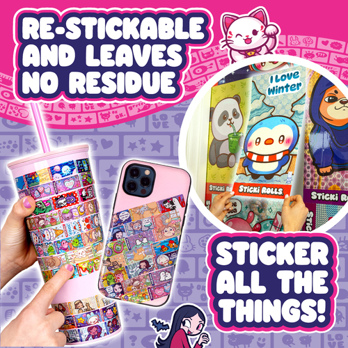 Sticki Rolls Rolluxe Sticker Studio Kreativset