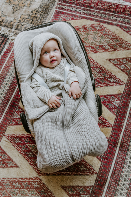 Baby's Only Sense Schutzbezug für Kindersitz, Pebble Grey