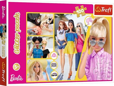 Trefl Barbie Glitter Puzzle 100 Teile