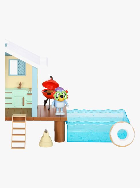 Bluey Strandhaus mit Figur