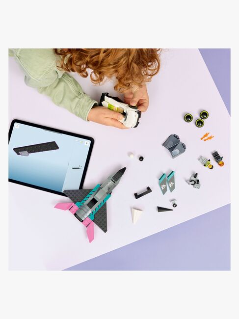 LEGO City 60489 Düsenflieger vs. Rennauto