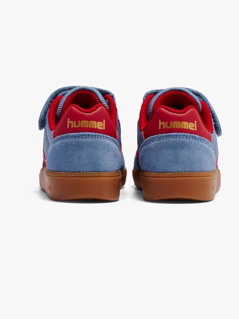 Hummel VM78 Cph Jr Sneaker, Faded Denim/Crimson