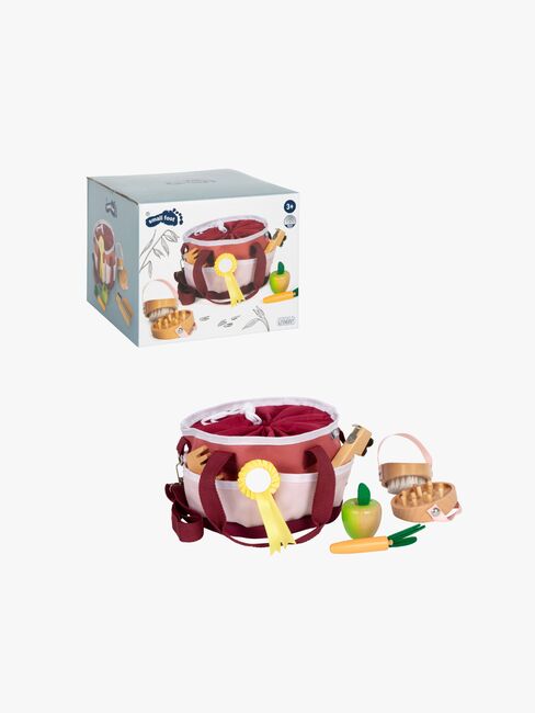 Small Foot Pflegeset für Steckenpferd, Rot