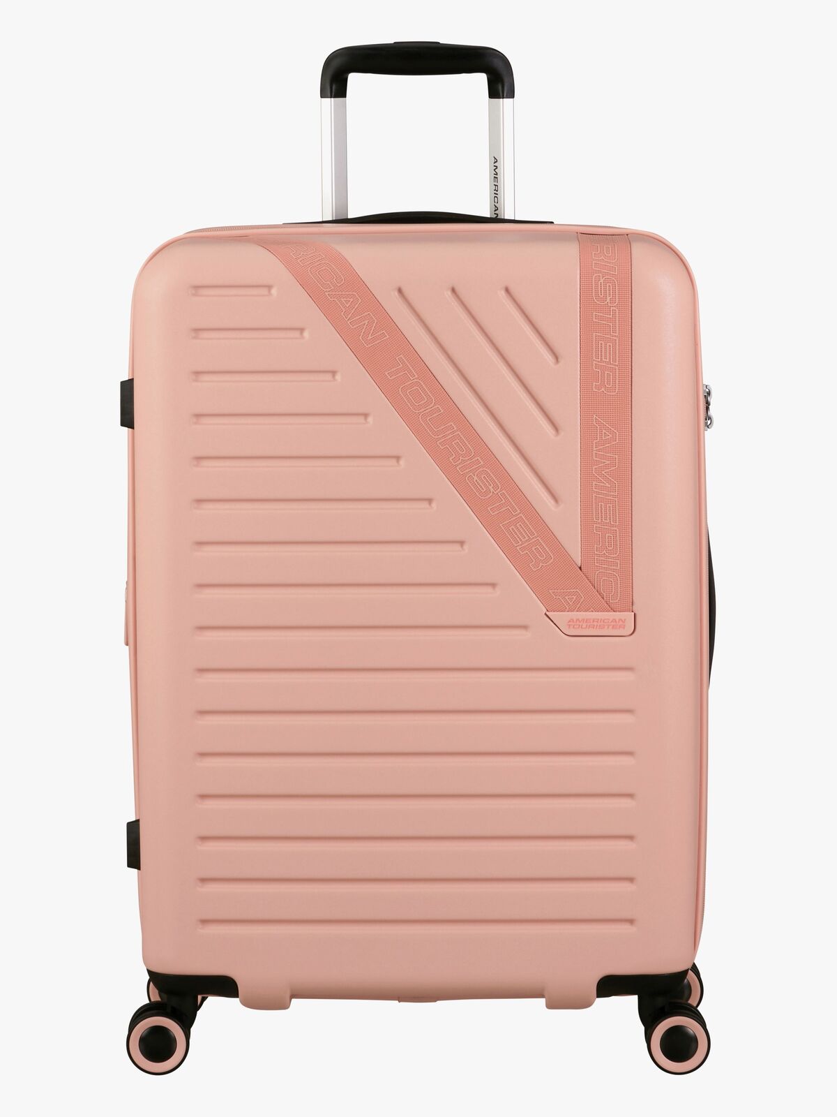 American Tourister Dynabelt Spinner Reisekoffer 68L, Sandy Rose