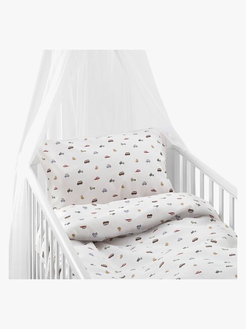 Borganäs Bettwäsche Babybett 100x130 cm John, Beige