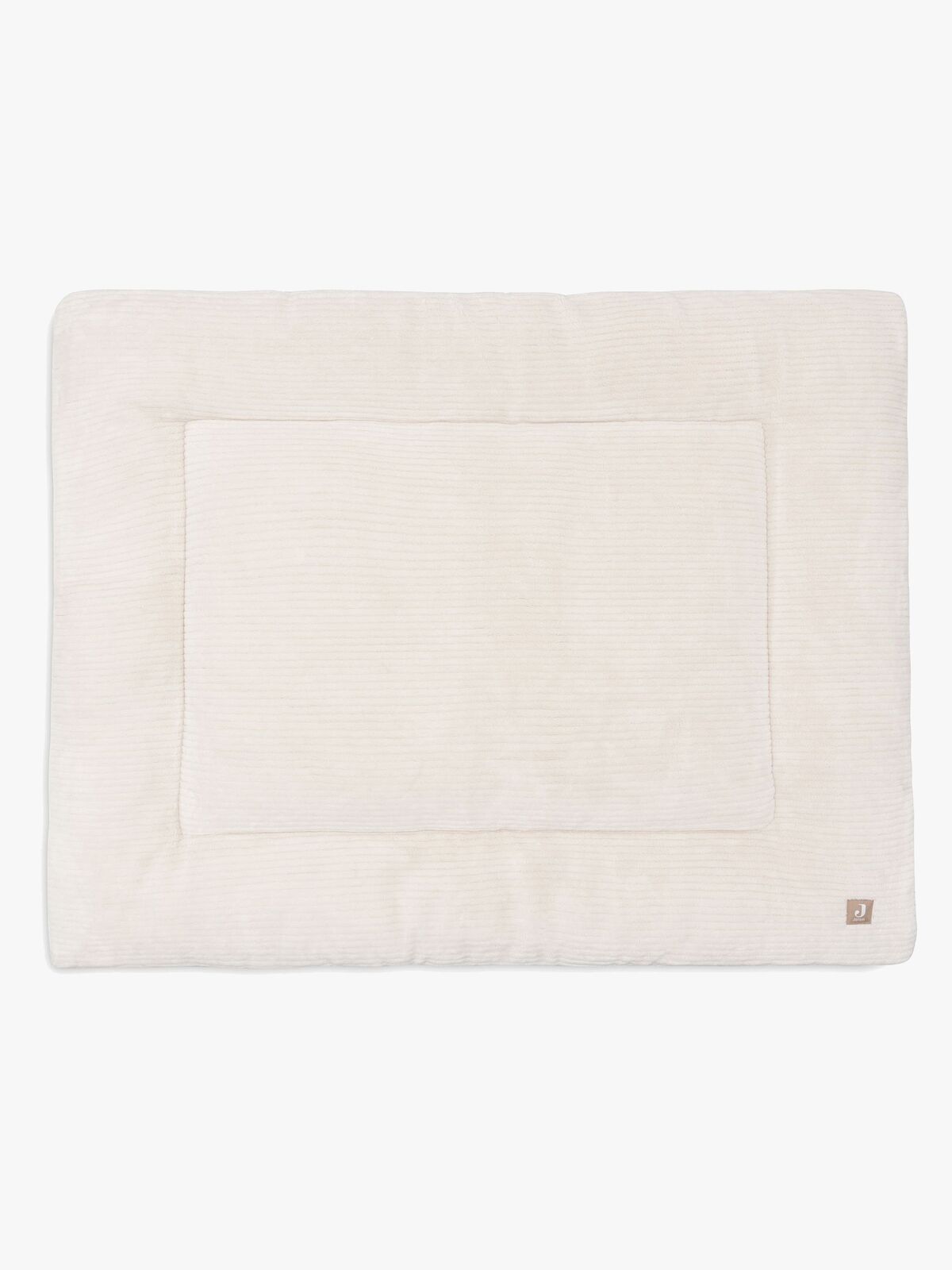 Jollein Playpen Spielteppich Cloudy Rib, Oatmeal
