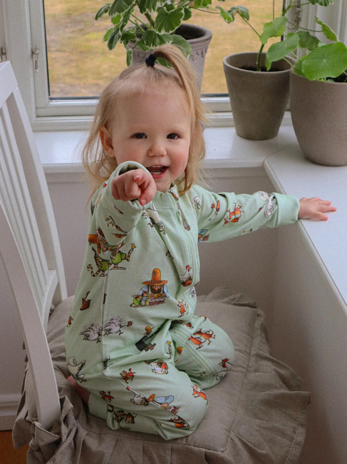 Geggamoja Pyjama Pettersson & Findus, Grün
