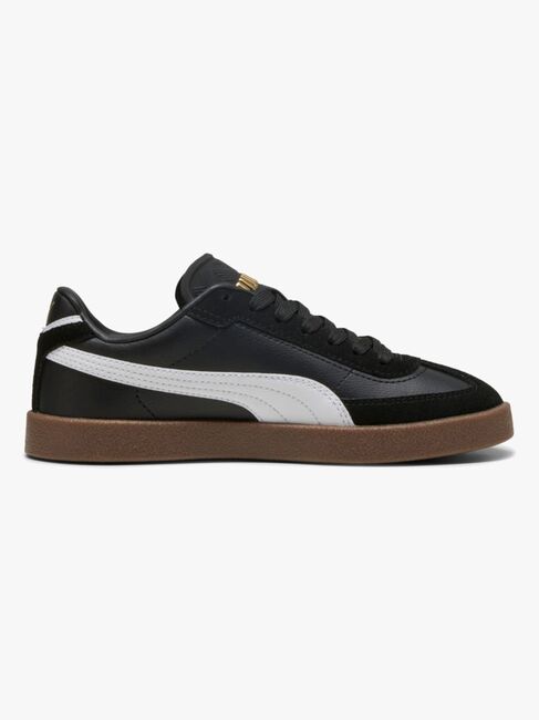 Puma Club II Era Jr Sneaker, Black/White