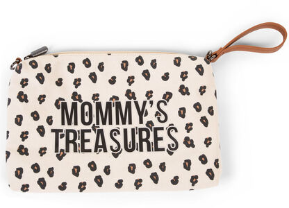 Childhome Mommy Clutch Canvas, Leopard
