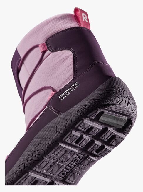 Reimatec Ensilumi Barefoot Jr Winterstiefel, Deep Purple