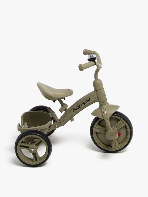 Pinepeak Mono Tri 2-in-1 Dreirad, Olivgrün