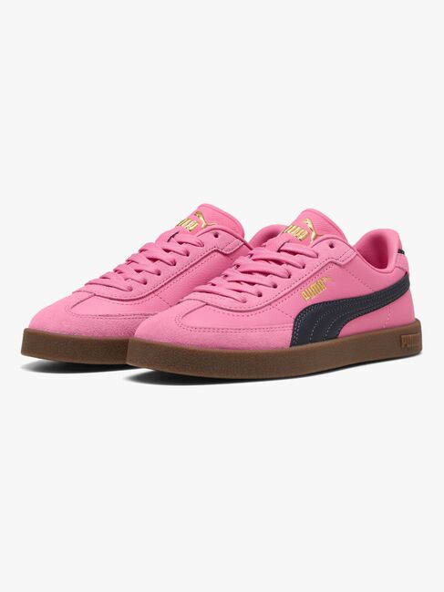 Puma Club II Era Jr Sneaker, Posie Pink/Navy