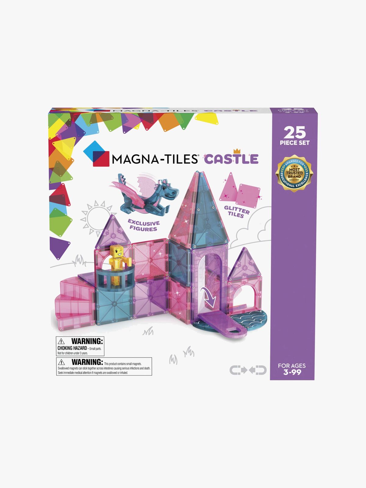MAGNA-TILES Schloss Bausatz 25 Teile
