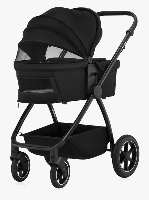Lionelo Meril 3-in-1 Kombikinderwagen, Black Onyx