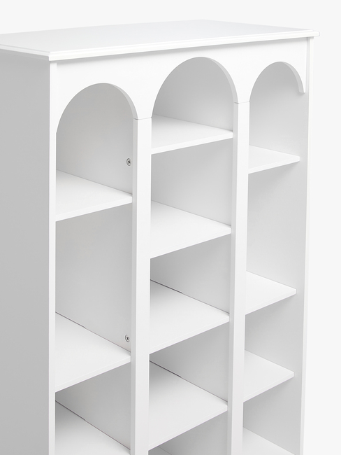Alice & Fox Dune  Dekorativ Bücherregal, White