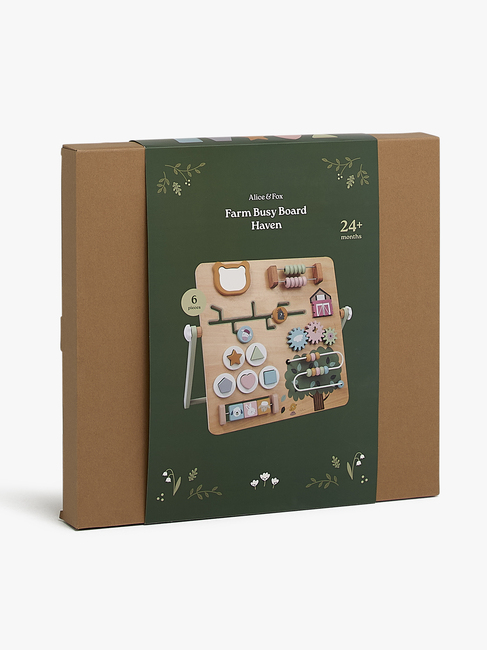 Alice & Fox Aktivitätsbrett Bauernhof
