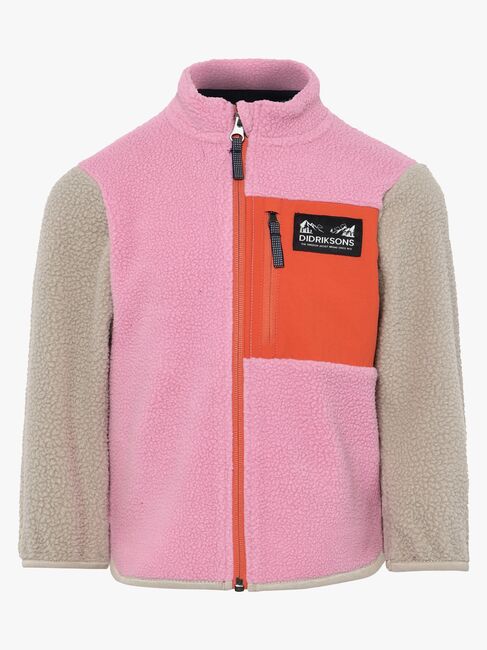 Didriksons Anten Fleecejacke, Light Heather Pink