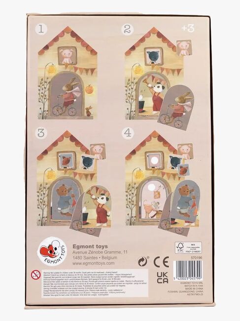 Egmont Toys Freundesgruppe Puzzle mit Schichten