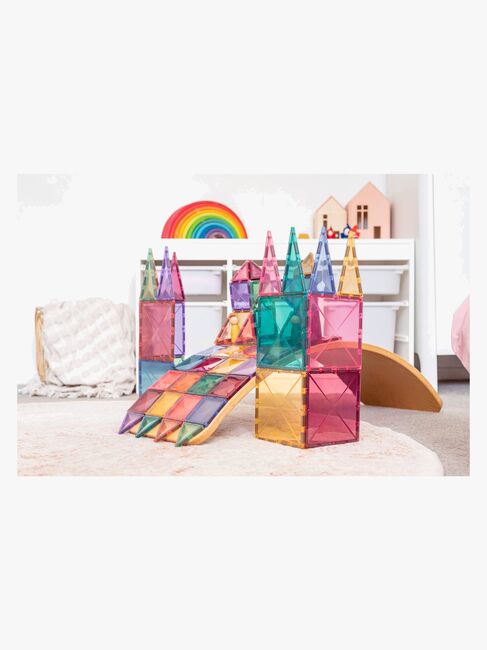 Connetix Magnetische Bauteile Pastel Starter-Set 64 Teile