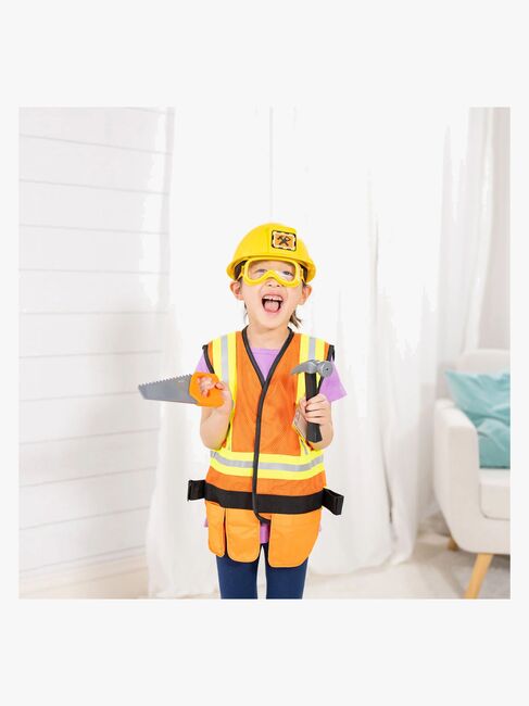 Melissa & Doug Kostüm Bauarbeiter 3-6 Jahre