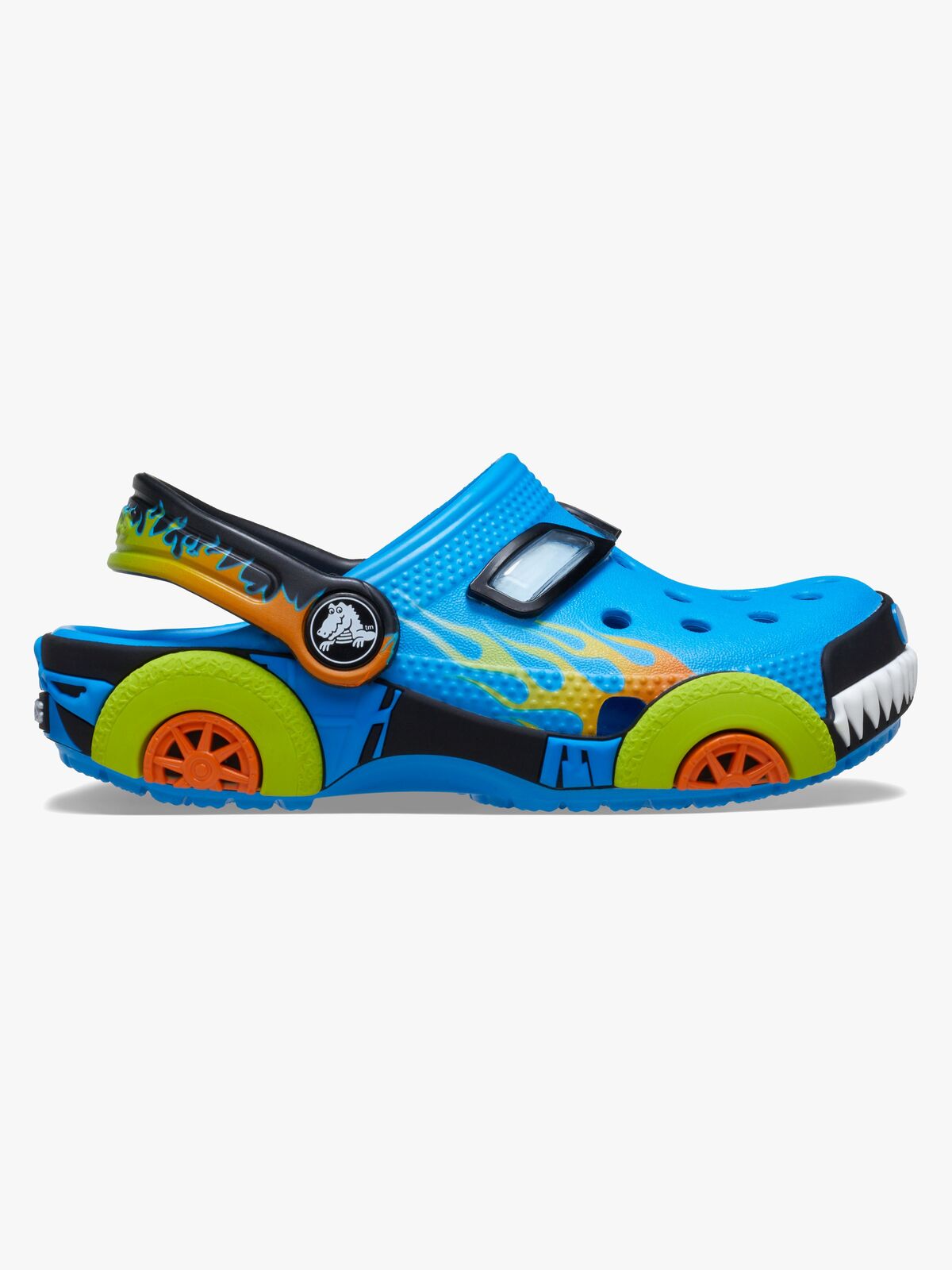 Crocs Classic IAM Monster Truck Kids Sandalen, Neon Ocean
