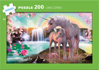 Kärnan Puzzle Einhörner 200 Teile
