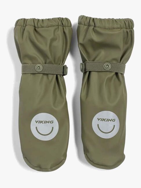 Viking Gefütterte Regenfäustlinge, Olive 25160-37-4507_1.jpg