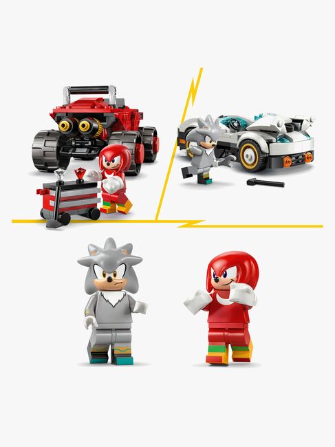 LEGO Sonic 77118 Silvers Auto vs. Knuckles' Monstertruck