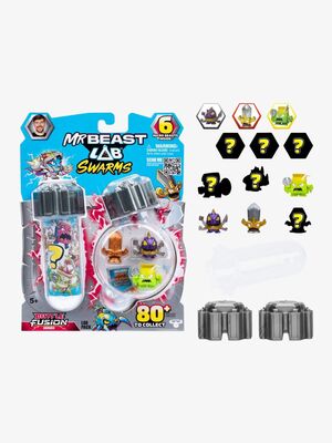 Beast Lab Swarms Sammelfiguren Battle Fusion Surprise 6er-Pack