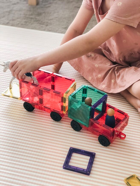Connetix Magnetische Bauteile Rainbow Motion Pack 24 Teile