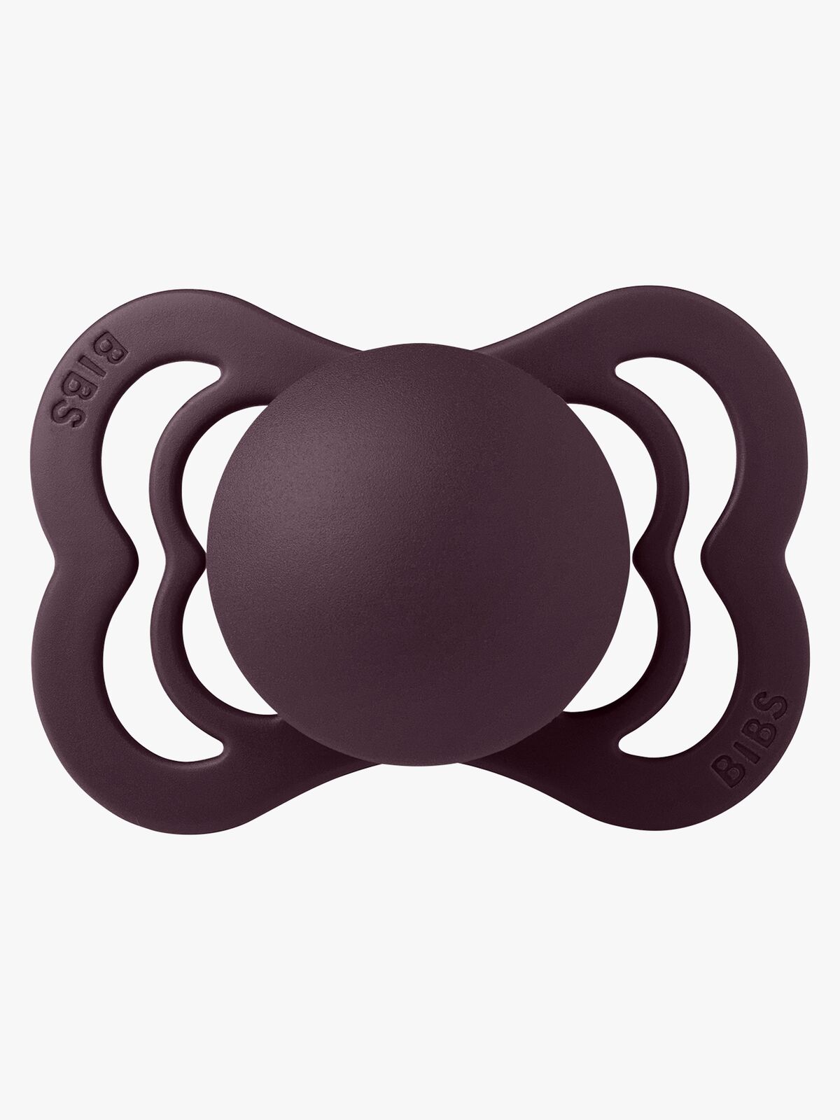 BIBS Supreme Schnuller Silikon Gr. 1, Plum