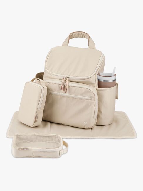 Skip Hop Forma NEXT Rucksack Wickeltasche, Oat