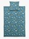 LIEWOOD Ingeborg Bettwäsche 100x140 cm, Arctic Sea/Ocean View