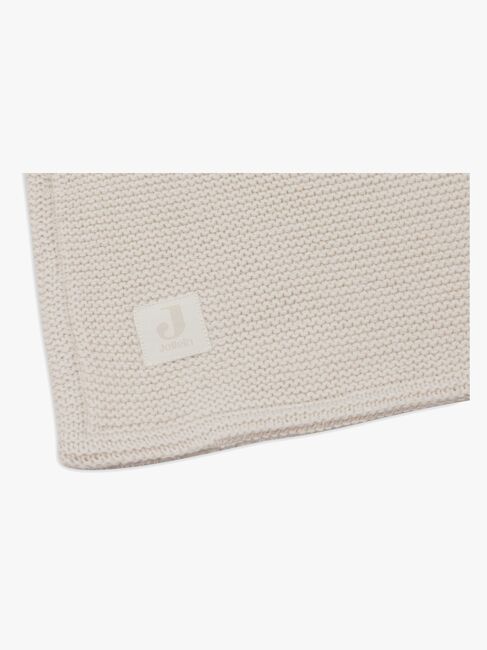 Jollein Decke 75x100 cm Basic Knit/Velvet, Oatmeal