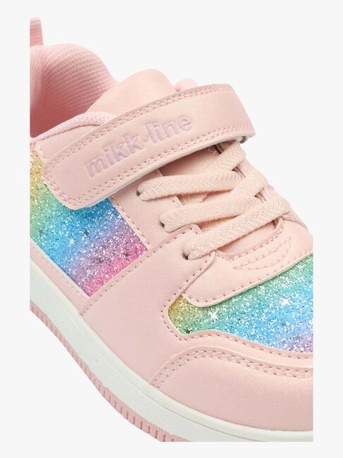 Mikk-Line Sneaker Glitzer, Adobe Rose